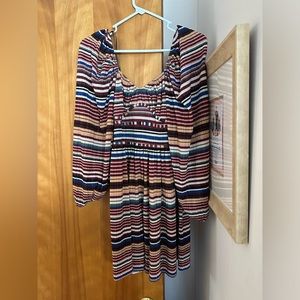 Cute Zara mini dress long sleeve